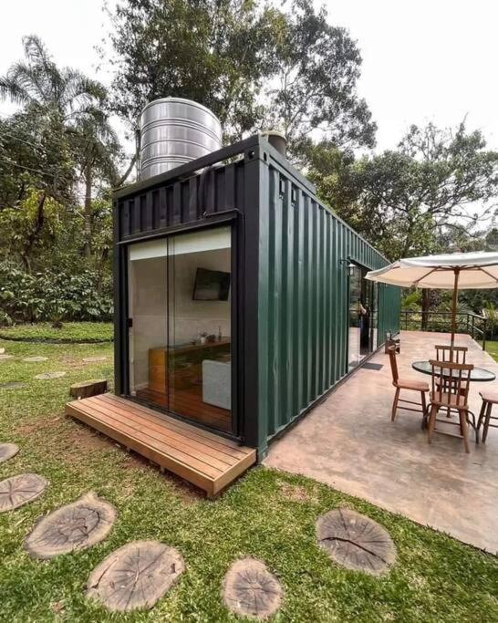 فيلا ساو باولوفي Casa Container Na Represa De Guarapiranga! Sonho! المظهر الخارجي الصورة